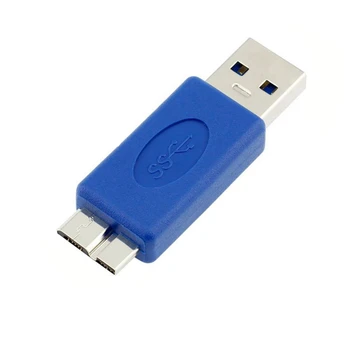 Конвертер USB 3.0 Male A в Micro USB Male B, разъем адаптера USB в Micro-USB для ПК, ноутбука для Note 3 для S5