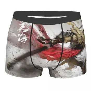 Мужские боксерские трусы Hai Tian, трусы Naraka Bladepoint Game, дышащие сексуальные шорты высокого качества, идея подарка