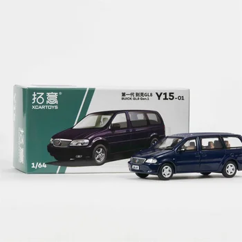 1/64 Xcartoys Игрушки первого поколения GL8, отлитые под давлением, классическая модель автомобиля 1:64, автомобиль для подростков, подарки взрослым