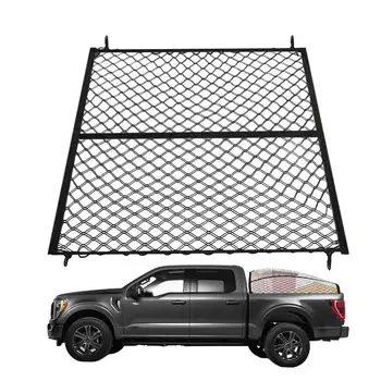 Автомобильные грузовые сетки, двухслойная грузовая сетка для тяжелых условий эксплуатации, эластичная сетка высотой 1,1 х 1,2 м Для небольшого прицепа-пикапа Suv