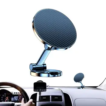 Магнитное автомобильное крепление Для вентиляционного отверстия Универсальная подставка С возможностью поворота на 360 градусов Складная Приборная панель Держатель для телефона Мини-автомобильные крепления Для всех