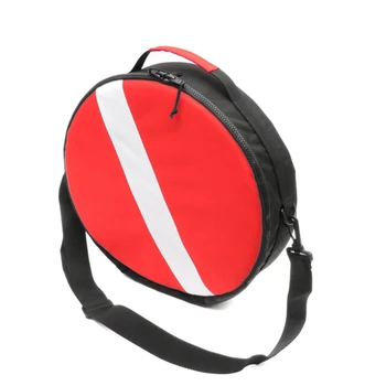 Портативный прочный нейлоновый флаг для подводного плавания, защитная сумка для регулятора, сумка для переноски, рюкзак и плечевой ремень