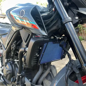 Для Yamaha MT-03 MT03 MT 03 2015 2016 2017 2018 2019 2020-2023 Мотоцикл Алюминиевая Решетка Радиатора Гриль Защитная Крышка Протектор
