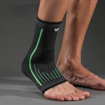 3D Компрессионный нейлоновый ремень, защита лодыжки, Футбольная поддержка лодыжки, Баскетбольный бандаж для лодыжки, Защитные носки для спортзала на открытом воздухе