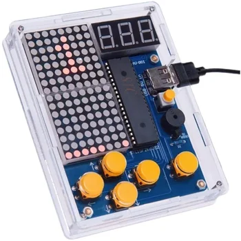 Комплект для производства игровой консоли Pixel 51 Игровая консоль MCU Tetris Запчасти Diy HU-001