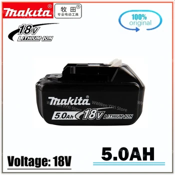 Оригинальный Литий-ионный Аккумулятор makita Емкостью 18 В Емкостью 5.0 Ач Для BL1830 BL1815 BL1860 BL1840 194205-3, Сменный Аккумулятор Для Электроинструментов