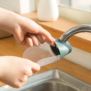 Удлинитель пластикового крана Duckbill, 2 отверстия, Направляющая для мытья рук, Брызгозащищенная насадка для душа, Кухонная защита от брызг