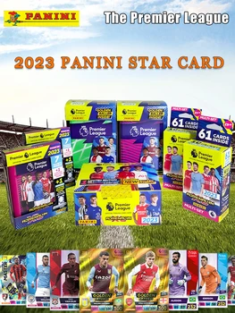Карточка Звезды мяча сезона Премьер-лиги Panini 2023 Золотая карточка Panini Футбольная карточка с ограниченной коллекцией звездных мячей