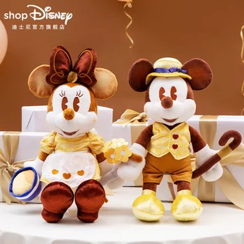 Оригинальная кукла Disney Микки Маус Минни из серии Sweetheart Cookies, плюшевая игрушка, подвеска-кукла Minnie Plushie, Подарки для детей