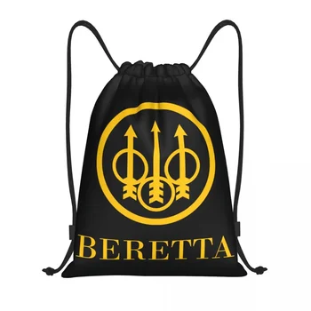 Рюкзак Beretta на шнурке, спортивная сумка для женщин, мужчин, любителей военного оружия, сумка для покупок