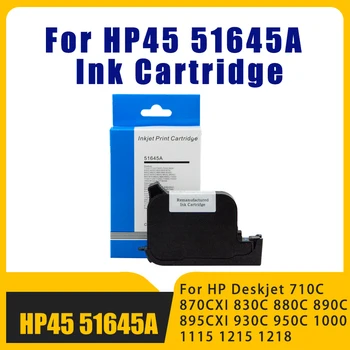 Для HP 51645A Замена картриджа с черными чернилами, совместимого с HP 51645a 45, для HP 45 51645A Deskjet 710c 720c 815c 832c 850c 930c 980c