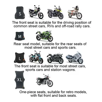 50JA Мотоцикл Скутер для чехла для сиденья Солнцезащитный рукав Комфорт для подушки сиденья для E