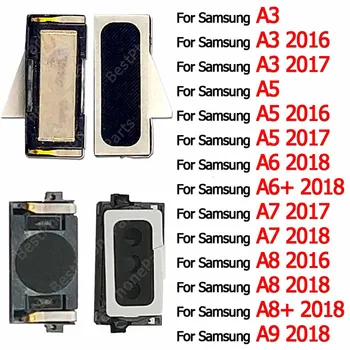 Для Samsung Galaxy A8 Plus A8 + A9 2018 A3 A5 2016 A6 A6 + A7 2017 Динамик Для наушников Встроенный в Верхнее Ухо Динамик Передний Приемник