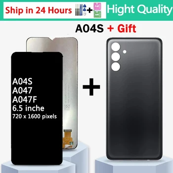 6,5 ”Высококачественный дисплей A04s Для Samsung A04S ЖК-дисплей С сенсорным экраном, Дигитайзер Для samsung A047F, A047F/DS, LCD