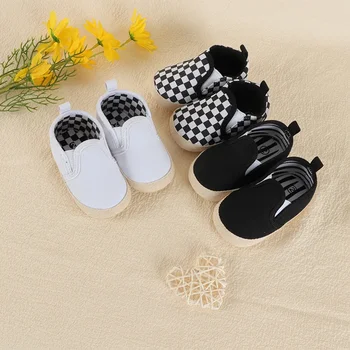 Весенне-осенняя детская обувь для детей 0-1 лет, нескользящая обувь для малышей на мягкой подошве, повседневная детская обувь, детская обувь