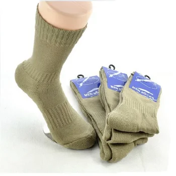 2 Пары/лот Уличные военные Армейские Зимние боевые Носки с ворсом из полотенец Теплые хлопчатобумажные Спортивные Носки Мужские хлопчатобумажные носки