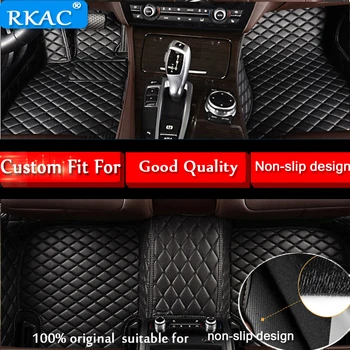 RKAC хорошего качества Специальные автомобильные коврики Custom fit для Audi TT MK2 MK3 3D сверхмощные коврики для стайлинга автомобилей, ковровые покрытия для пола