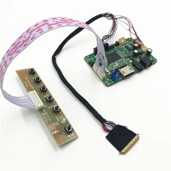 Плата ЖК-контроллера Встроенная программа Jump Cap поддерживает HDMI-совместимость для 15,6-дюймовой ЖК-панели LVDS 1366x768 LP156WH4-TLN2