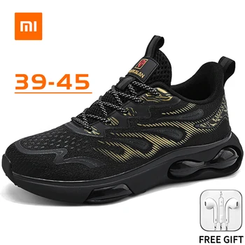 Xiaomi Youpin Casual Sneakers for Men Shoe Flying Weaving Sports Shoes for Men Large 39-45 Повседневные кроссовки мужские Xiaomi