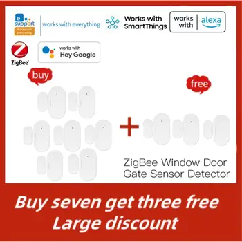 eWeLink ZigBee Smart Window Door Датчик ворот Детектор Умный дом Охранная сигнализация Детектор открытия/закрытия двери Умный дом