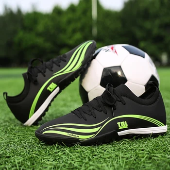 Качественная футбольная обувь Neymar Оптом Футбольные бутсы Бутсы Futbol Chuteira Society Противоскользящие модные тренировочные кроссовки для футзала