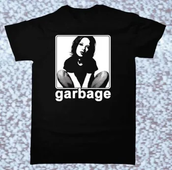Классическая рубашка GARBAGE Shirley Manson, футболка Garbage band, музыка