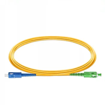 Волоконно-оптический соединительный кабель SC UPC-SC APC, 3,0 мм, FTTH, Однорежимный, Симплексный удлинитель, Патч-корд, D24_a, Бесплатная доставка, 5 шт./пакет