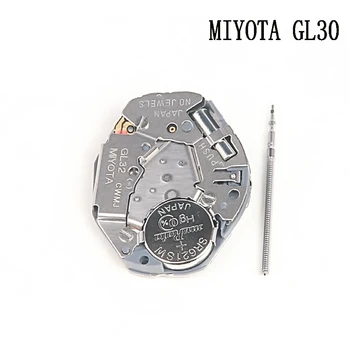 Новый оригинальный японский механизм miyota GL30, кварцевый электронный механизм GL32, детали часового механизма с тремя стрелками