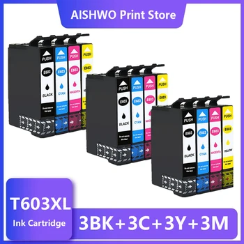 T603 T603XL E-603XL совместимый чернильный картридж для принтера Epson WorkForce WF-2810DWF WF-2830DWF WF-2835DWF WF-2850DWF
