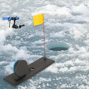 Рыболовные принадлежности Платформа для рыболовного колеса ABS Высокая стабильность Прочная морозостойкая квадратная платформа для рыболовного флага