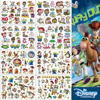 Наклейки с татуировками Disney Pixar 