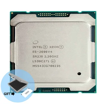 E5 2696V4 2,2 ГГц 22 ядра 55M 150 Вт 14 нм LGA 2011-3,Б/у серверный процессор Intel Xeon E5 2696 V4