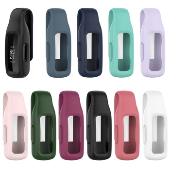 Мягкий силиконовый зажим-держатель для замены кожаной застежки для чехла Fitbit inspire 2/3 Clips Case