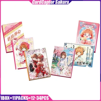CardCaptor Sakura Карты WOKA VOL.2 Коллекция аниме Mistery Box Настольные игры Игрушки Подарки на день рождения для мальчиков и девочек