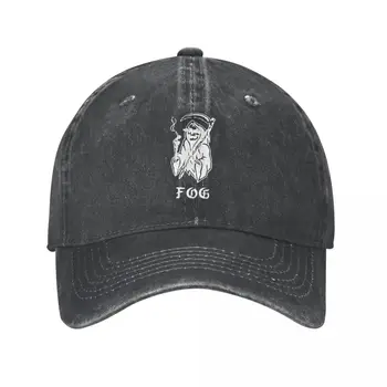 Бейсболка для группы наблюдения FOG Forward для мужчин и женщин, потертая джинсовая ткань, Выстиранные головные уборы, Неструктурированные мягкие шляпы для гольфа, кепка