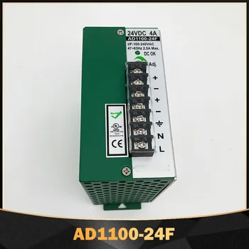 Для ACRO AD1100-24F 100-240 В переменного тока 47-63 Гц 24 В постоянного тока 4A Источник Питания с Рельсовым переключателем