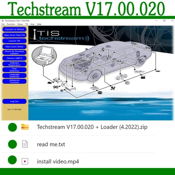 Techstream 17.00.020 mini vci coding diagnostic программное обеспечение для сканирования автомобиля Для MINI VCI OTC Scanner ECM ECU coding diagnostic для Toyota