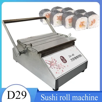 Коммерческая машина для приготовления суши-роллов Машина для приготовления суши из пищевого материала Машина для формования суши Ролик для суши Круглой Квадратной формы