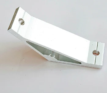 Внутренний угловой кронштейн Wkooa 135 градусов Алюминиевый экструзионный опорный разъем для алюминиевого профиля 8080