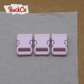 Розничная продажа 20 мм Розовой пластиковой застежки ручной работы DIY собачий ошейник ремень рюкзак студенческая сумка высококачественный аксессуар BU20P04