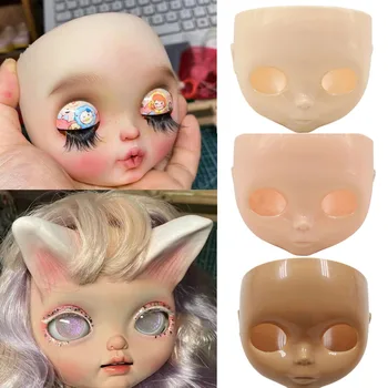 Аксессуары для куклы Blyth Кукла с лицом ракушка сделай сам кукла меняет макияж Игрушки для девочек из аниме OB24 практикуйся в макияже