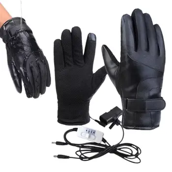 Мотоциклетные перчатки с подогревом, 2 шт. Водонепроницаемые мотоциклетные перчатки для рук, спортивные грелки для рук на открытом воздухе, Регулируемые 