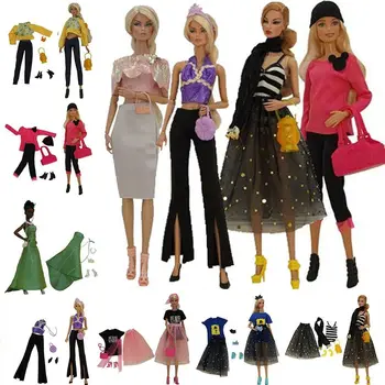 Модное 11,5-дюймовое кукольное платье, высококачественная повседневная одежда, элегантная праздничная одежда, детские игрушки, 30-сантиметровая кукла/1/6 кукол BJD