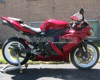 Для Yamaha YZF R1 2004 2005 2006 Обвес YZF1000 R1 04 05 06 YZF-R1 Полный красный мотоциклетный обтекатель (литье под давлением)
