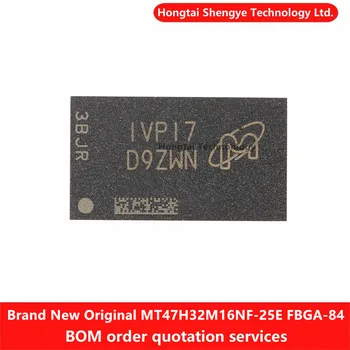 Новый оригинальный чип памяти MT47H32M16NF-25E IT: H FBGA-84 512Mb DDR2 SDRAM