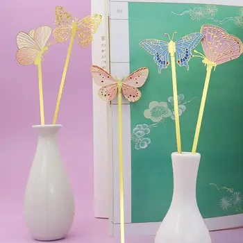 Закладка в форме бабочки Металлическая Полая Металлическая закладка в китайском стиле для чтения для любителей книг Аксессуары для подарочных книг для учителей