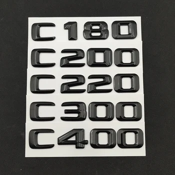 3d Буквы Для Автомобильных Наклеек Mercedes Benz C200 C220 C250 C300 C350 C400 C450 W205 W204 W203 Эмблема Багажника Логотип 2015 Аксессуары