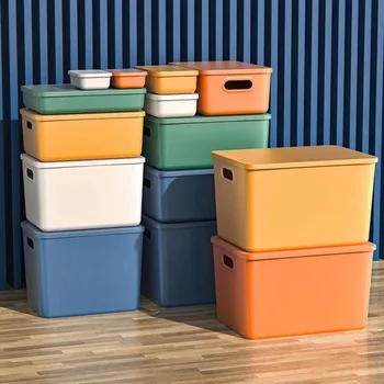 Ящик для хранения, многофункциональный ящик для хранения, сортировка мусора, пластиковая корзина для хранения, предметы первой необходимости для общежития UOSE1246