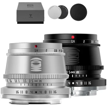 TTArtisan 35 мм F1.4 APS-C Prime Объектив для Sony E Fujifilm XF Mount Canon M RF Leica L Nikon Z Объективы для фотоаппаратов Panasonic Olympus M43