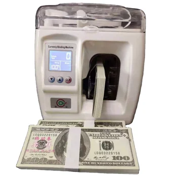 Интеллектуальная машина для автоматической обвязки бумажных рулонов диаметром 30 мм для денег/валюты/банкнот